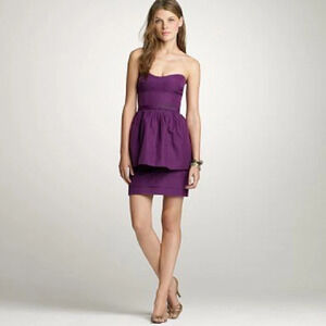 NWT J. Crew Leighton Strapless Dress Size 10